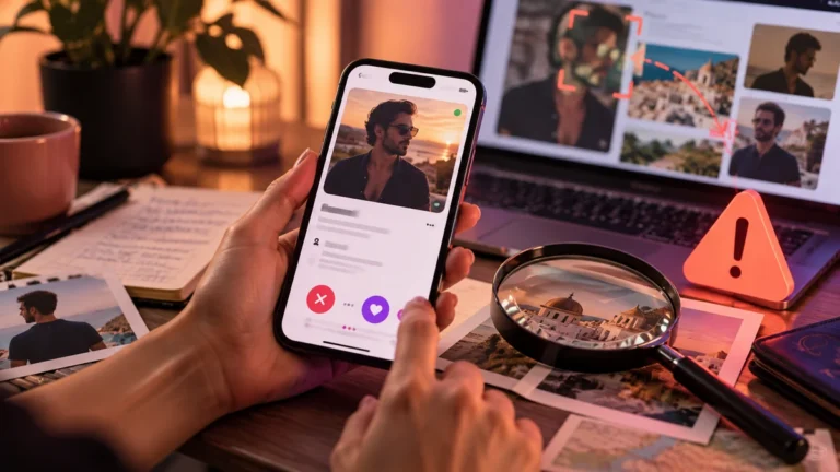 Photo éditoriale : Faux profil sur un site de rencontre : 12 signes qui doivent vous alerter